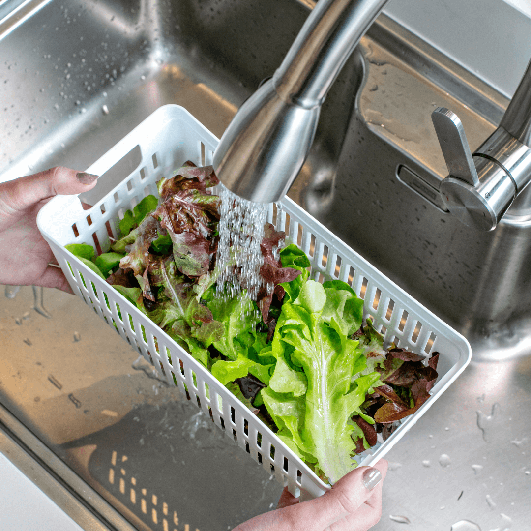 Organizador Clear Fresh com Cesto 5 Litros