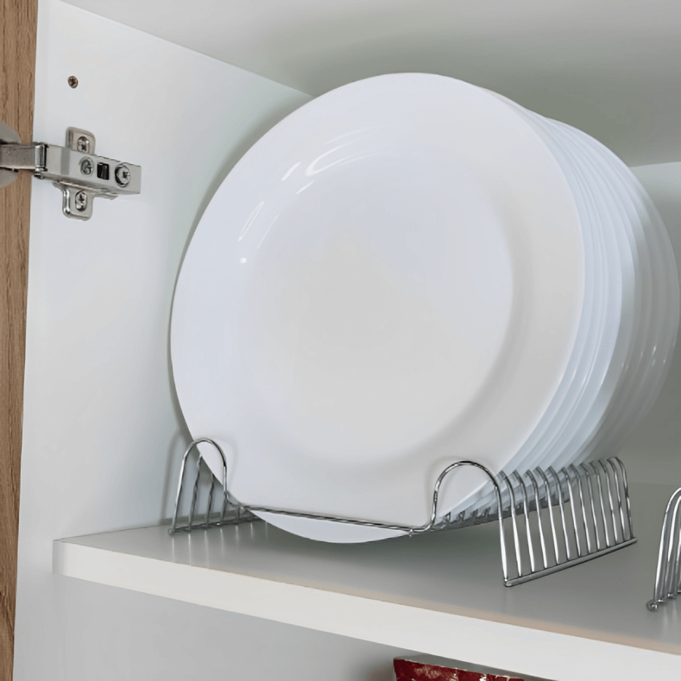 Organizador de Pratos 12 Posições 21,5cm Cromado